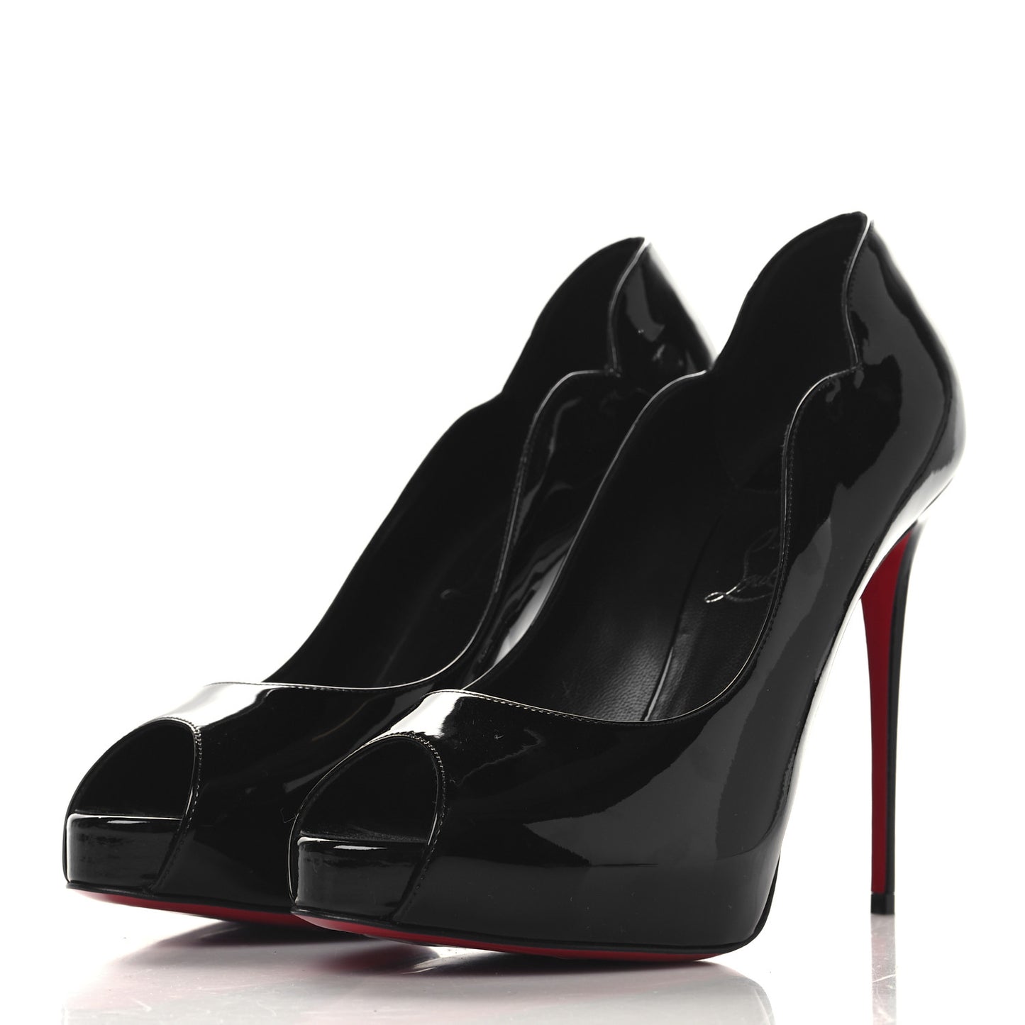 Patent Hot Chick Alta 120 Pumps 38.5 Black