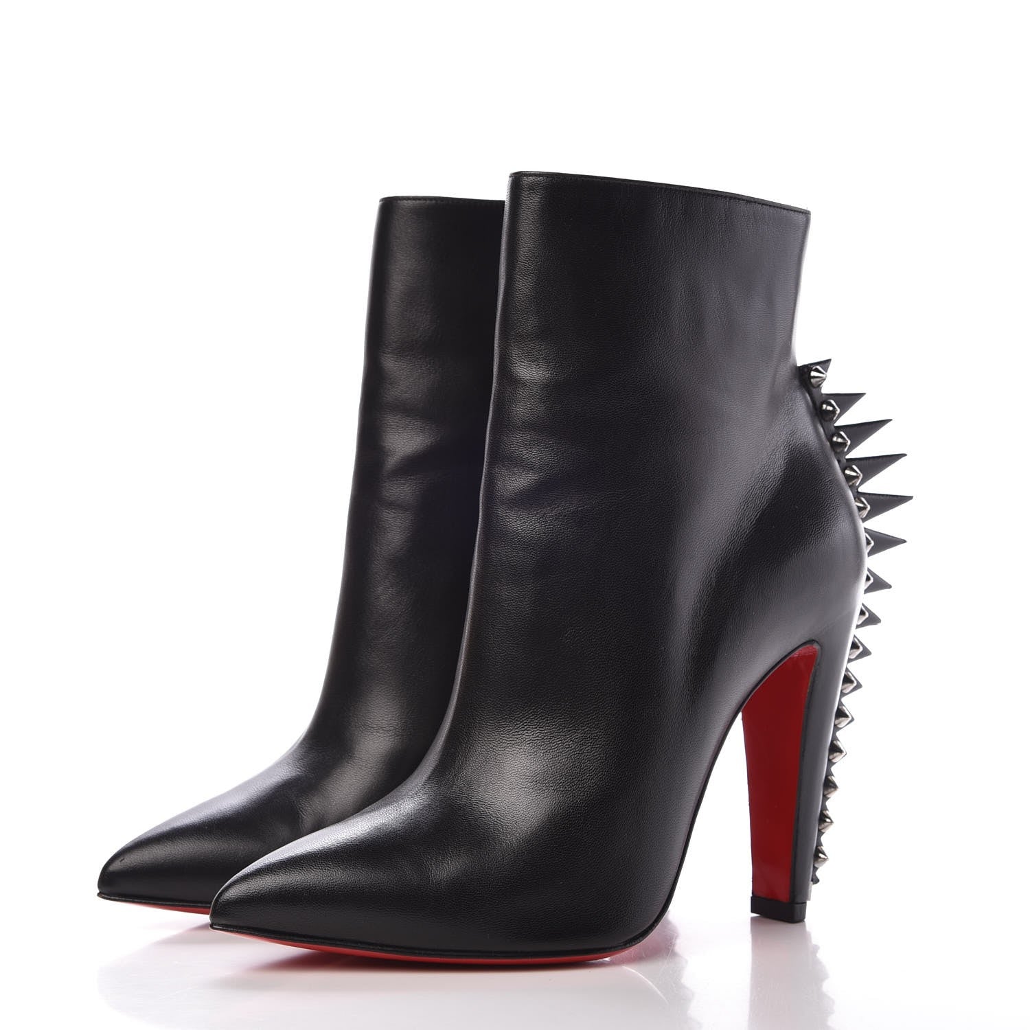 Christian Louboutin Nappa Electropump 100 Ankle Boots 37.5 Black 3 of 8