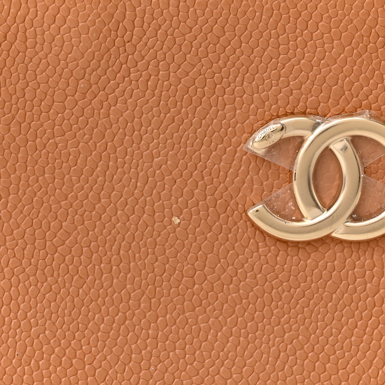 Chanel Caviar Quilted Large Shopping Tote Dark Beige 12 of 14