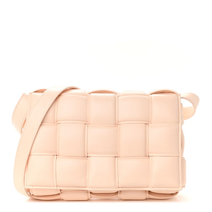 Bottega Veneta Nappa Maxi Intreccio Padded Cassette Crossbody Bag Melon Washed 1 of 8