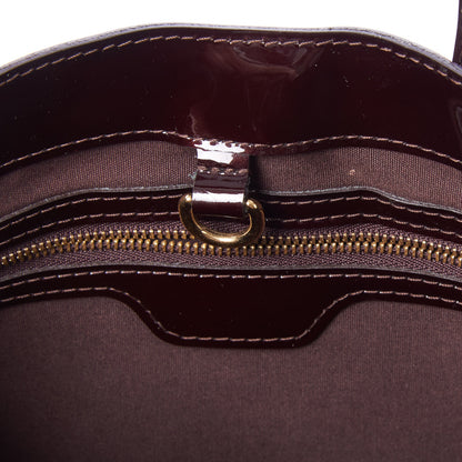 Louis Vuitton Vernis Wilshire PM Amarante 8 of 8