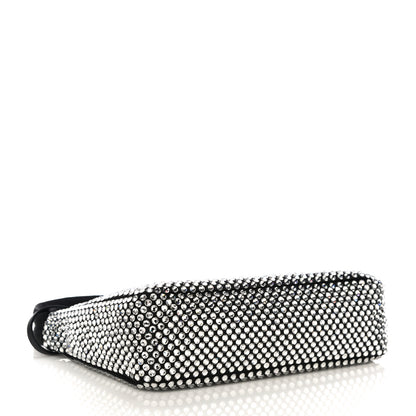 Prada Satin Crystal Mini Re-Edition 2000 Bag Cristal 4 of 13