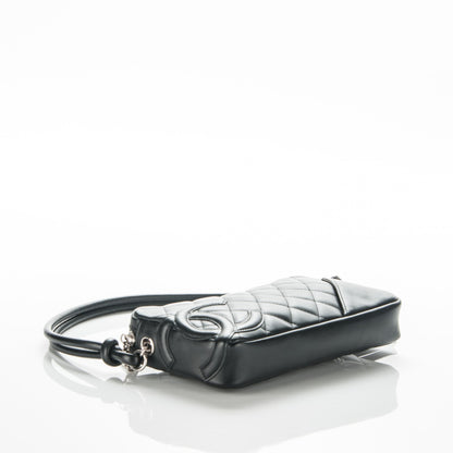 Chanel Calfskin Quilted Cambon Pochette Black 4 of 7