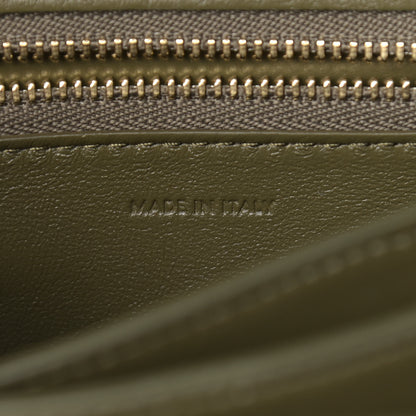 Celine Box Calfskin Small Classic Box Flap Bag Army Green 7 of 11