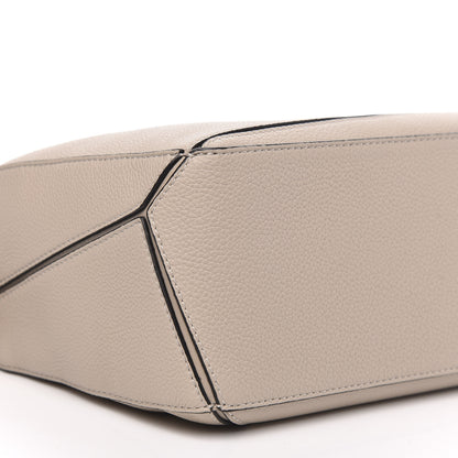 Loewe Calfskin Small Puzzle Bag Light Oat 9 of 11