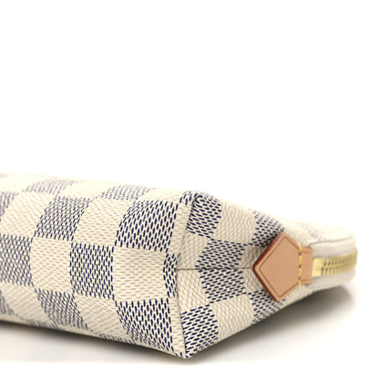 Louis Vuitton Damier Azur Cosmetic Pouch GM 9 of 9