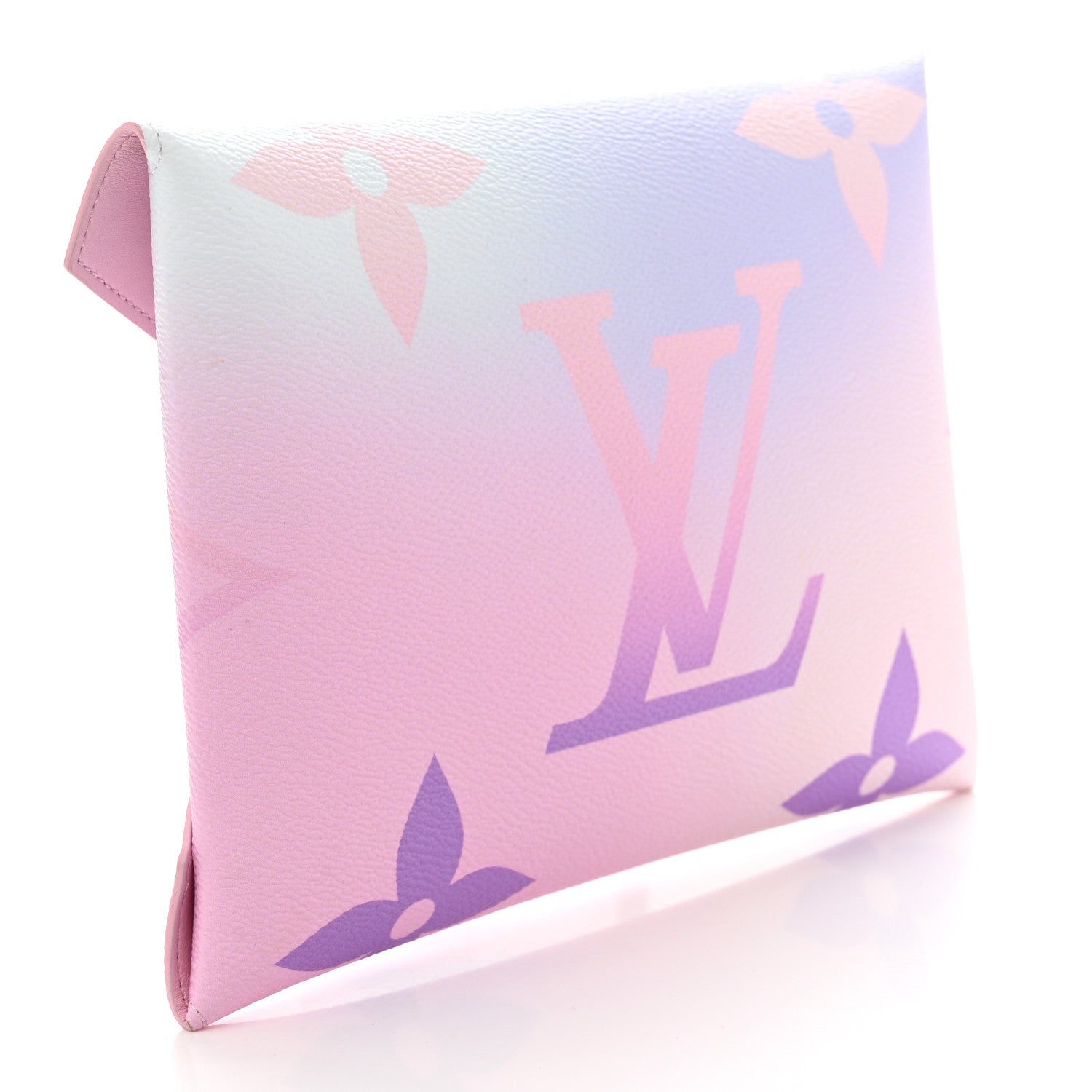 Louis Vuitton Monogram Giant Spring in the City Kirigami Pochette Set Sunrise Pastel Midnight Fuchsia Sunset Kaki 4 of 10