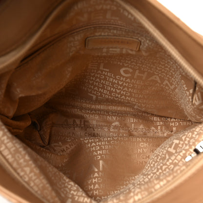 Chanel Lambskin Stitched Medium Ultimate Soft Tote Beige 5 of 8