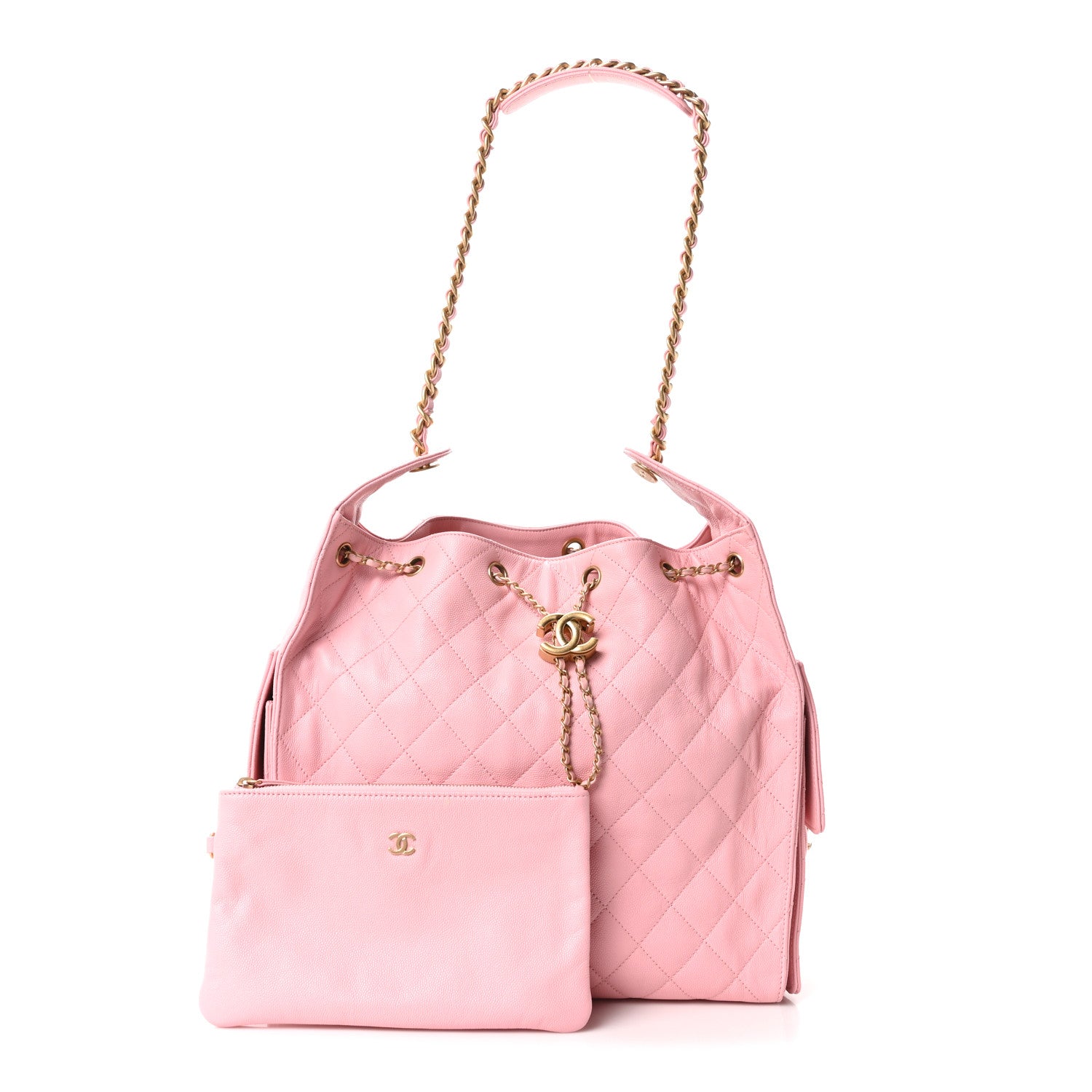 Chanel Caviar Quilted Medium Chanel 25 Handbag Light Pink 3 of 11