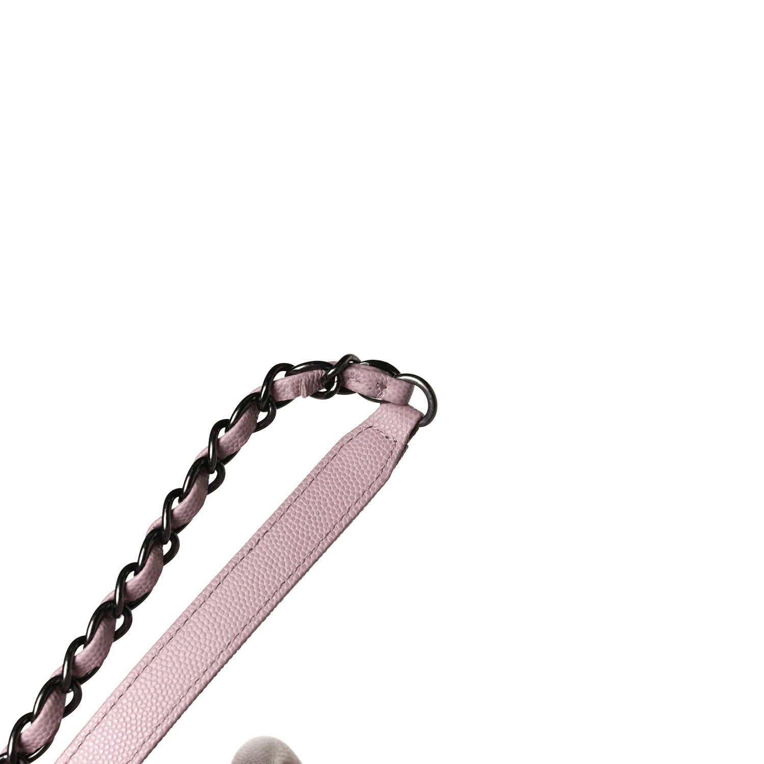 Chanel Caviar Quilted Medium Coco Handle Flap Light Pink 12 of 14