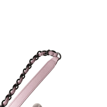 Chanel Caviar Quilted Medium Coco Handle Flap Light Pink 12 of 14