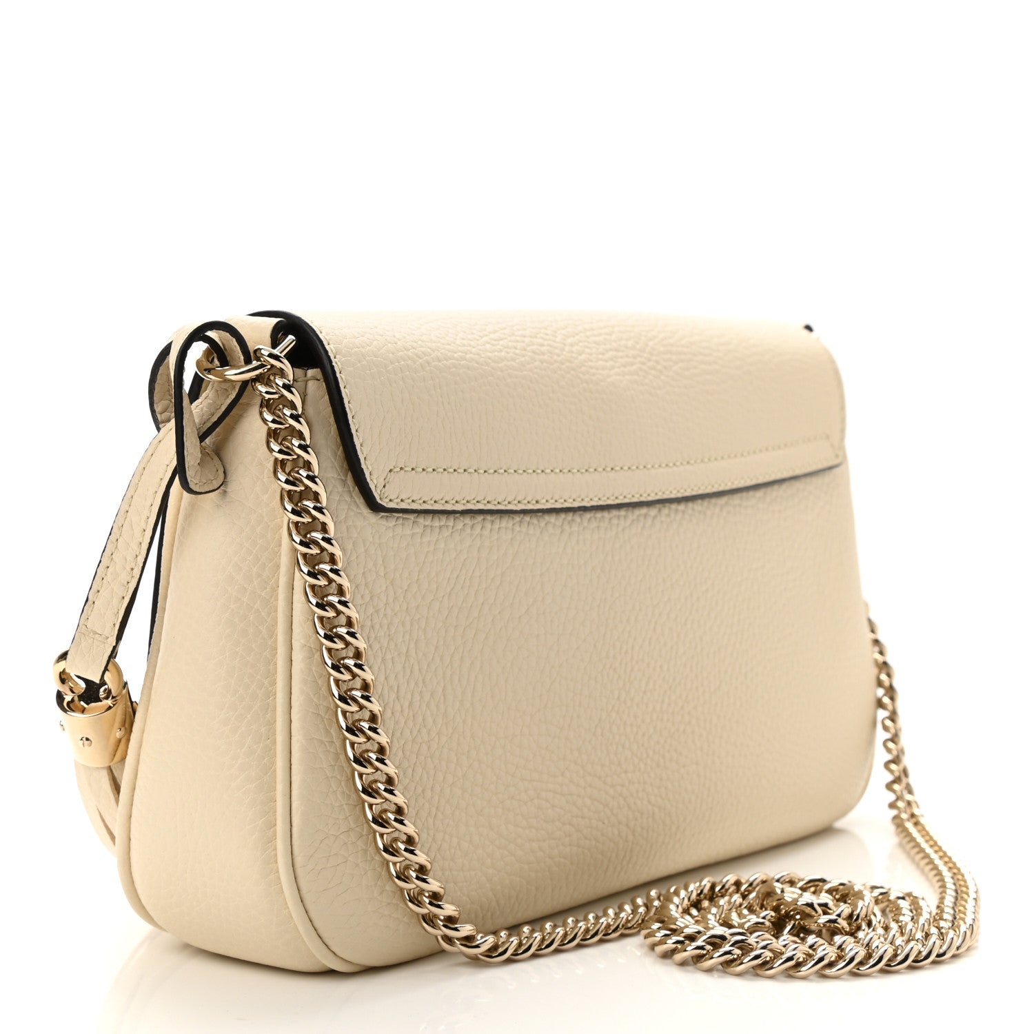 Gucci Cellarius Calfskin Medium Soho Flap Crossbody Ivoire 3 of 10