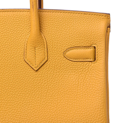 Hermes Togo Birkin 30 Jaune Ambre 22 of 30