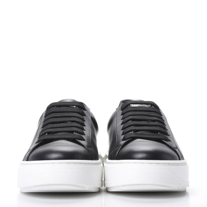 Louis Vuitton Calfskin Time Out Sneakers 36.5 Black 2 of 8
