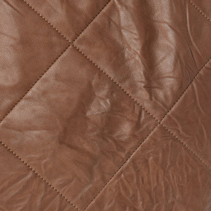 Lanvin Lambskin Quilted Amalia Cabas Tote Camel 16 of 20