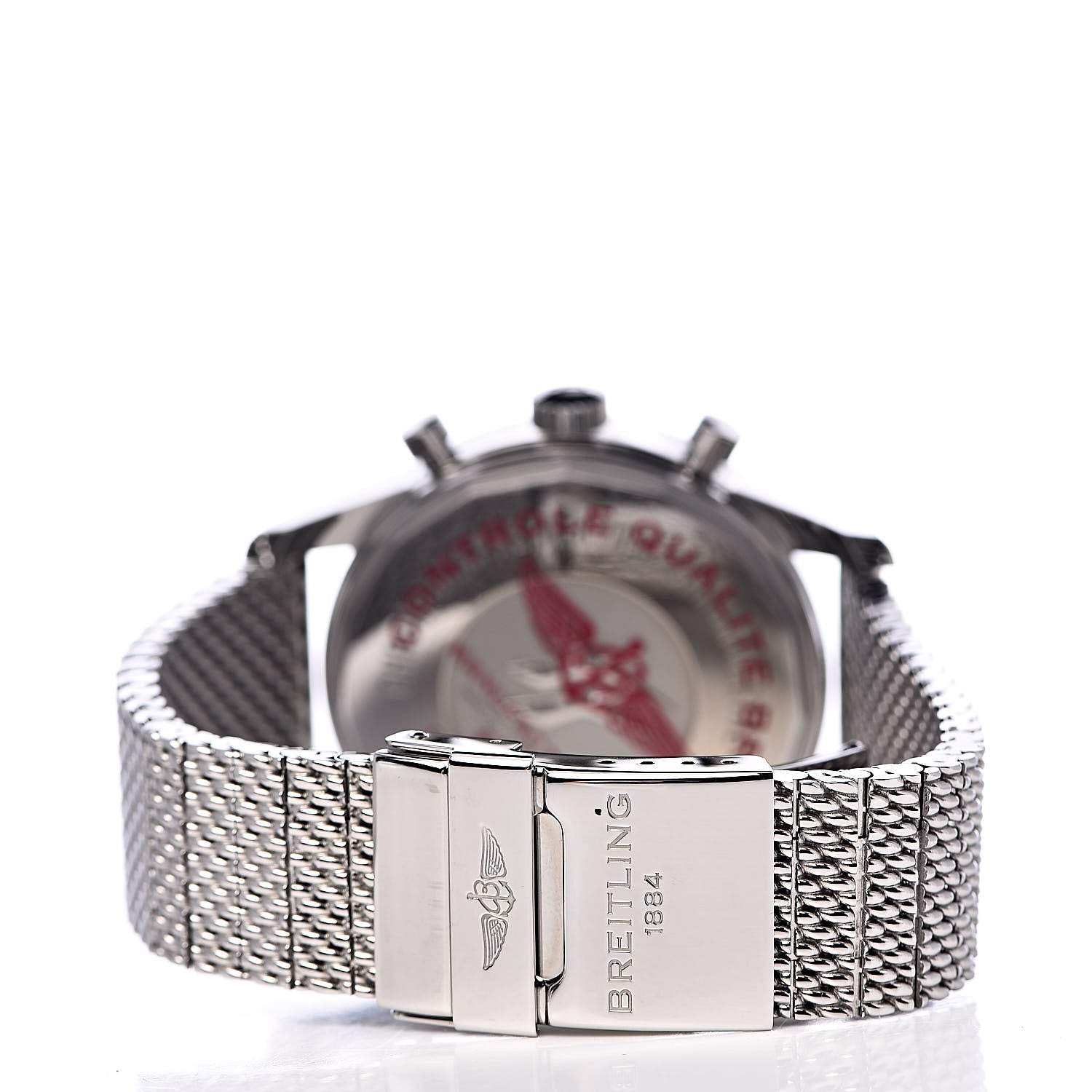 Breitling Stainless Steel 46mm Transocean Unitime Chronograph Automatic Watch Black AB0510 4 of 8
