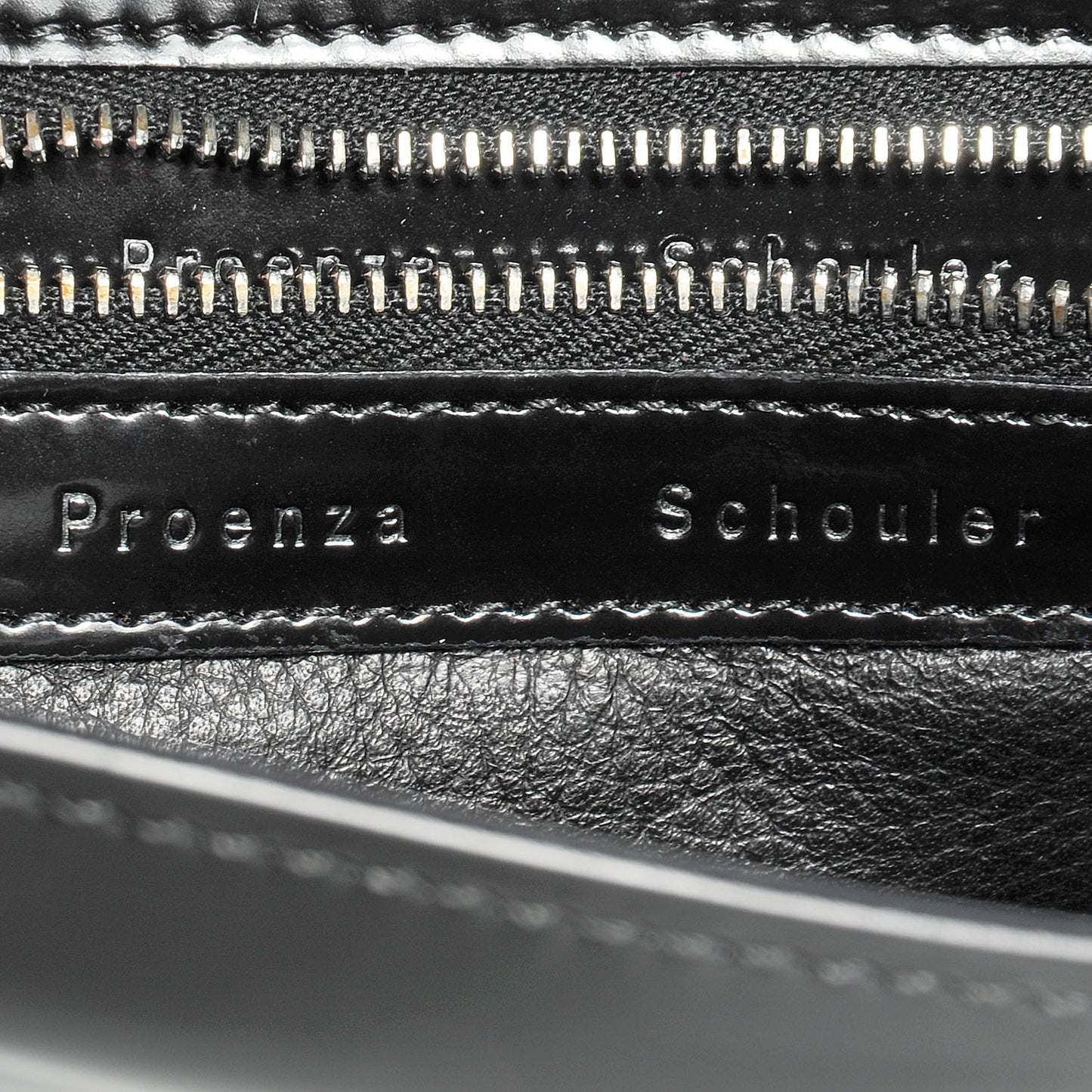 Calfskin Medium Journal Shoulder Bag Black