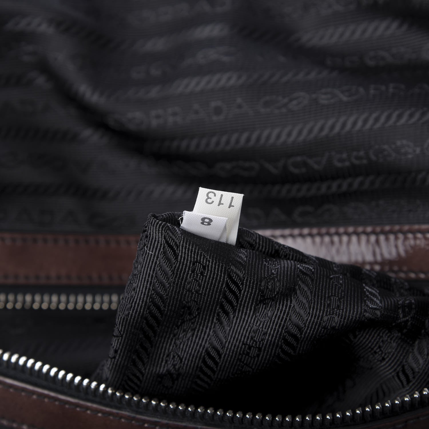 Prada Vernice Sfumata Bowler Nudo Black 10 of 11
