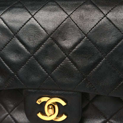 Chanel Lambskin Quilted Small Double Flap Black 10 of 10