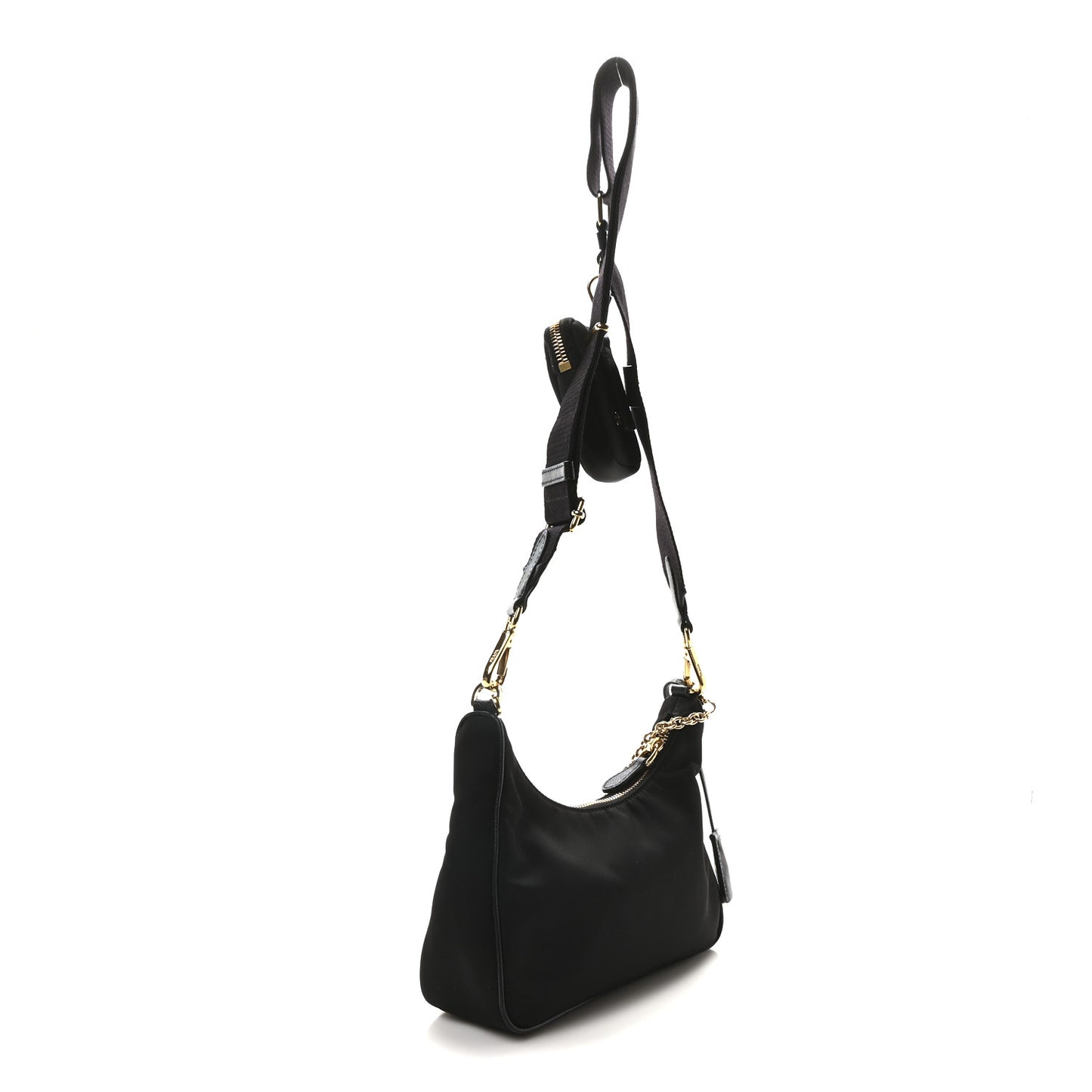Nylon Re-Edition 2005 Shoulder Bag Black