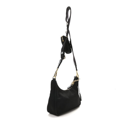Prada Nylon Re-Edition 2005 Shoulder Bag Black 3 of 11