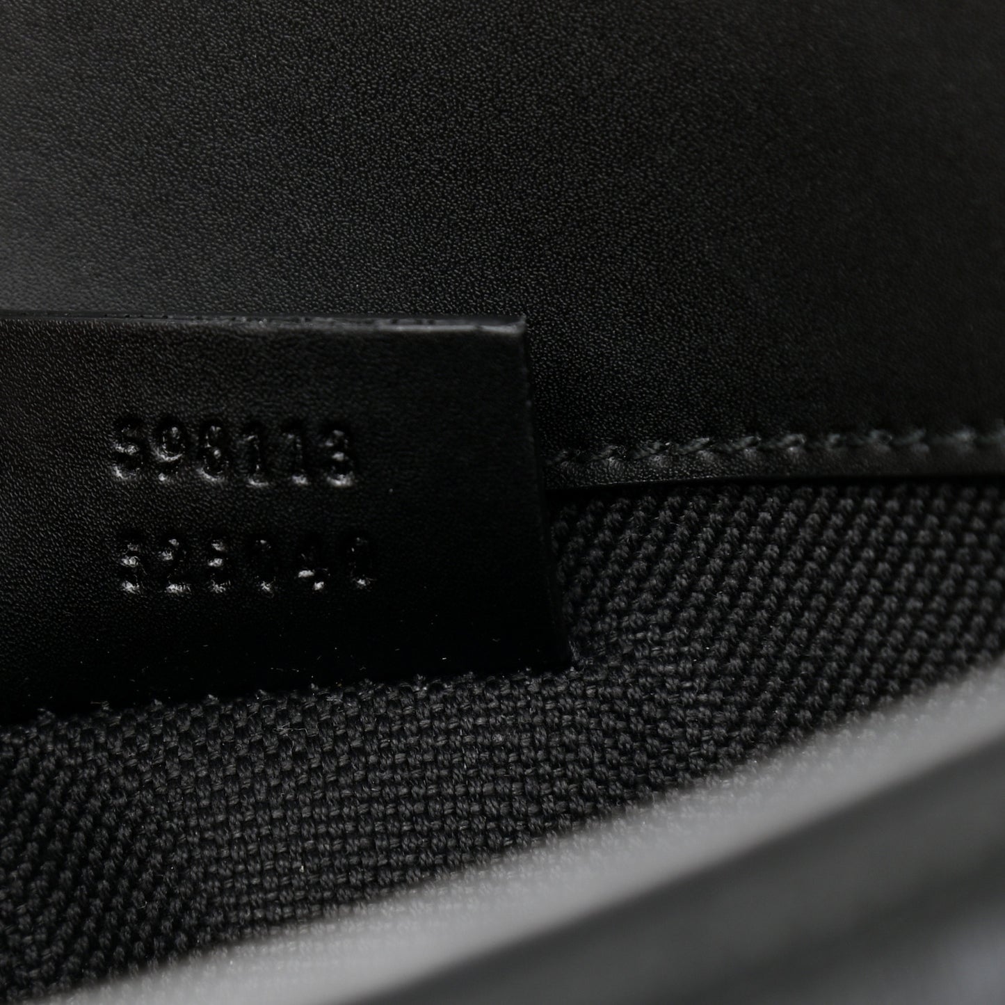 GG Supreme Monogram Web Slim Belt Bag Black Grey