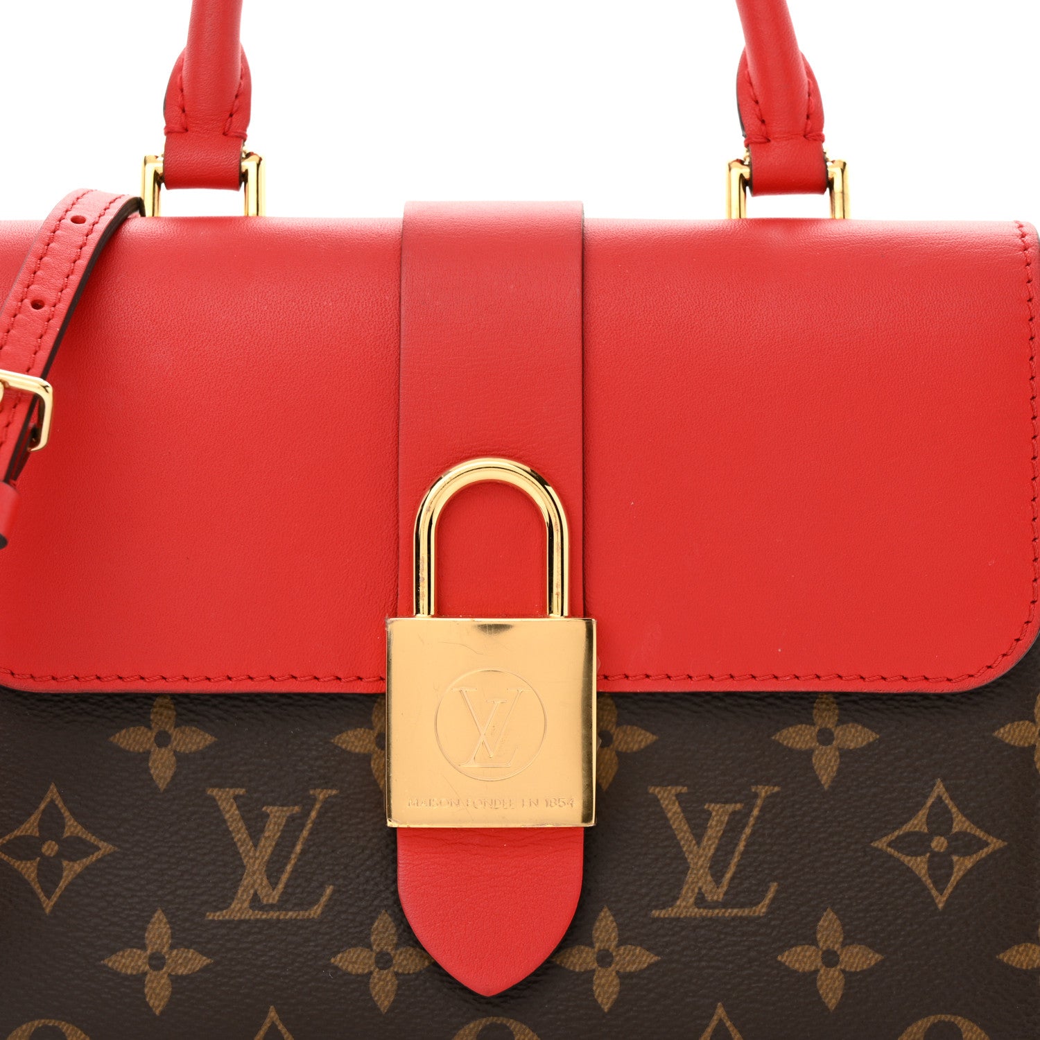 Louis Vuitton Monogram Locky BB Coquelicot 7 of 12