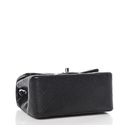 Chanel Caviar Quilted Mini Square Flap Black 4 of 9