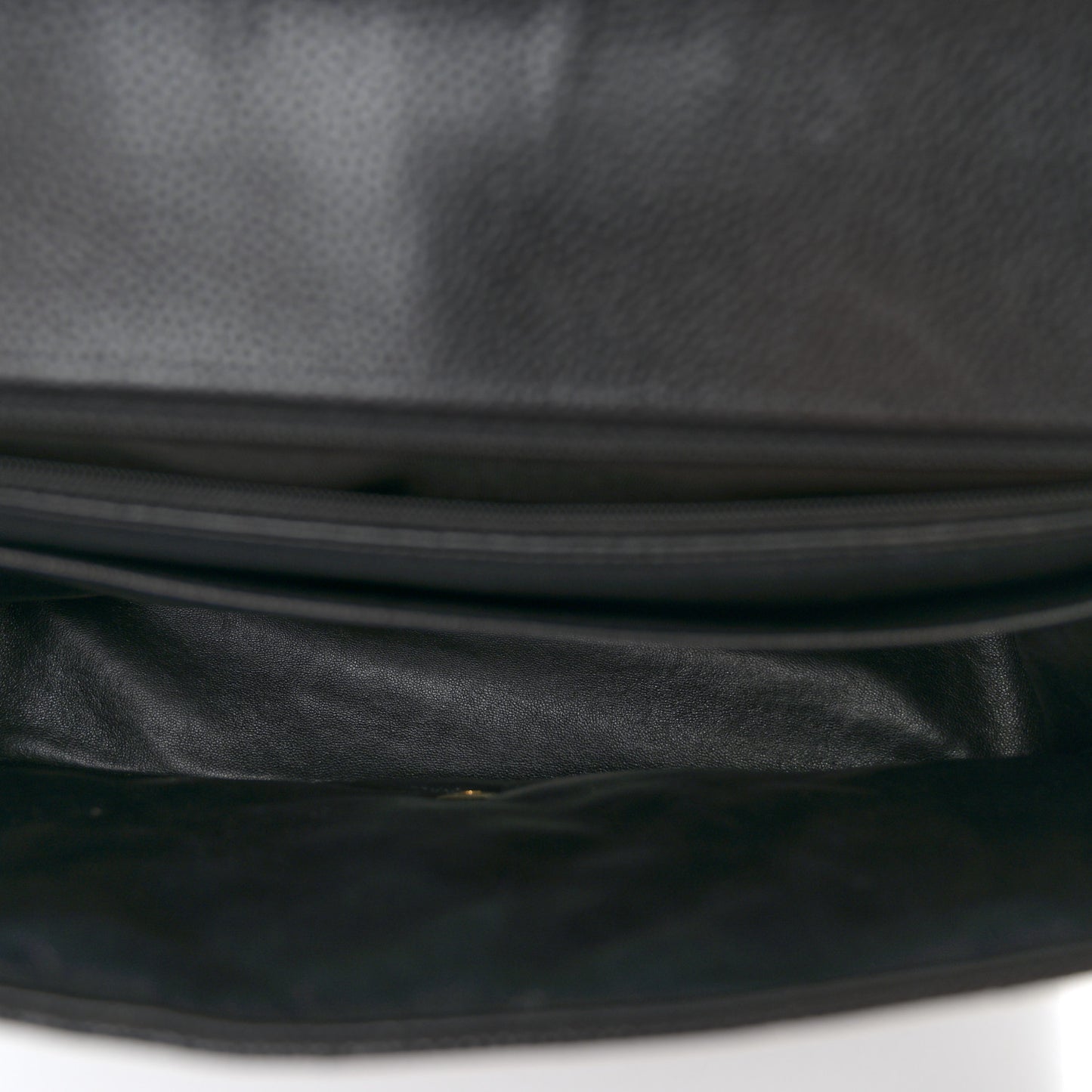 Caviar Quilted Maxi Single Flap Black