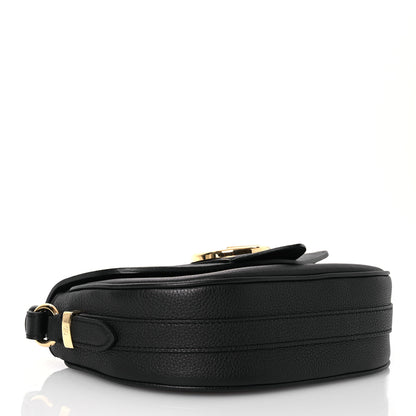 Louis Vuitton Grained Calfskin LV Pont 9 Soft PM Black 4 of 10