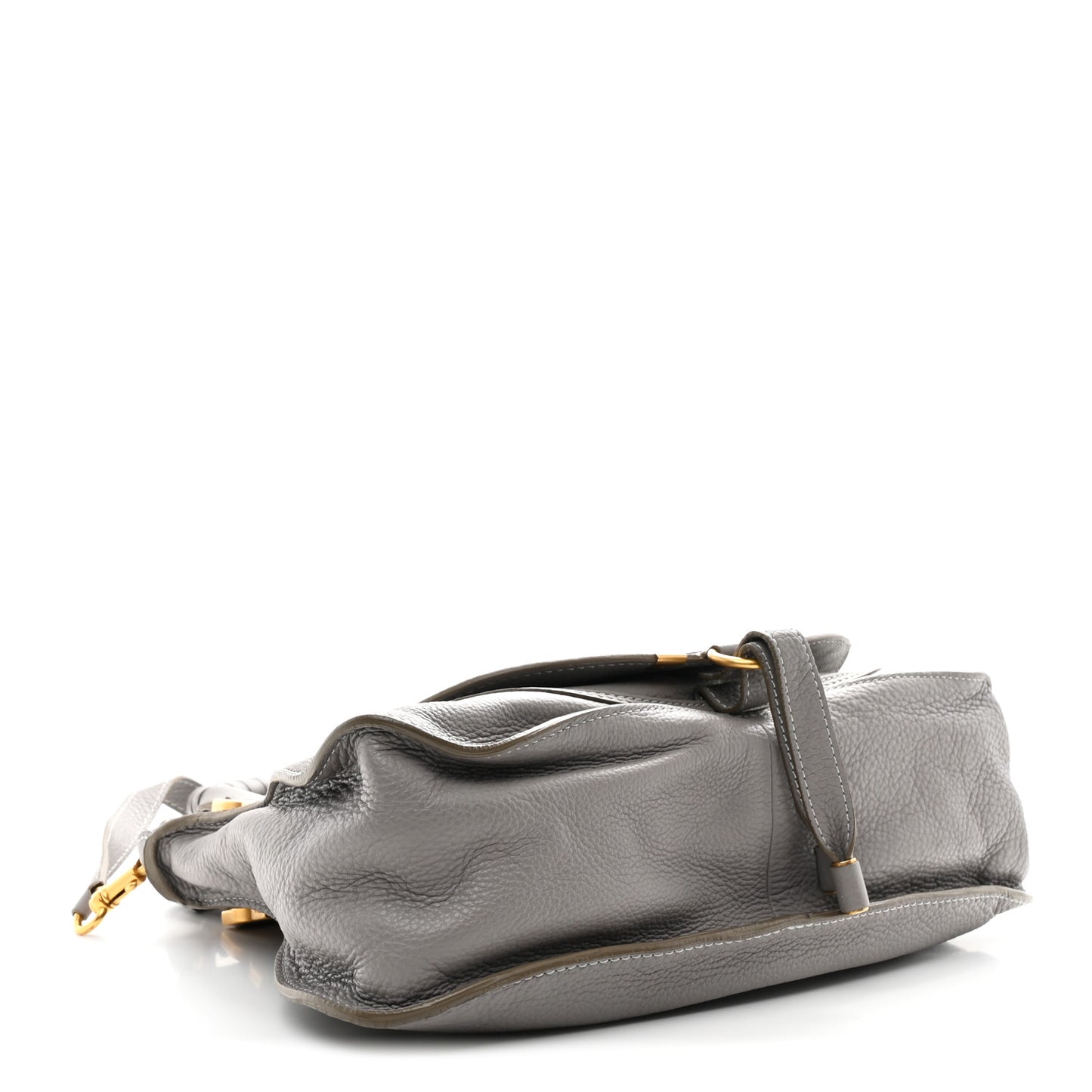 Calfskin Medium Marcie Satchel Cashmere Grey