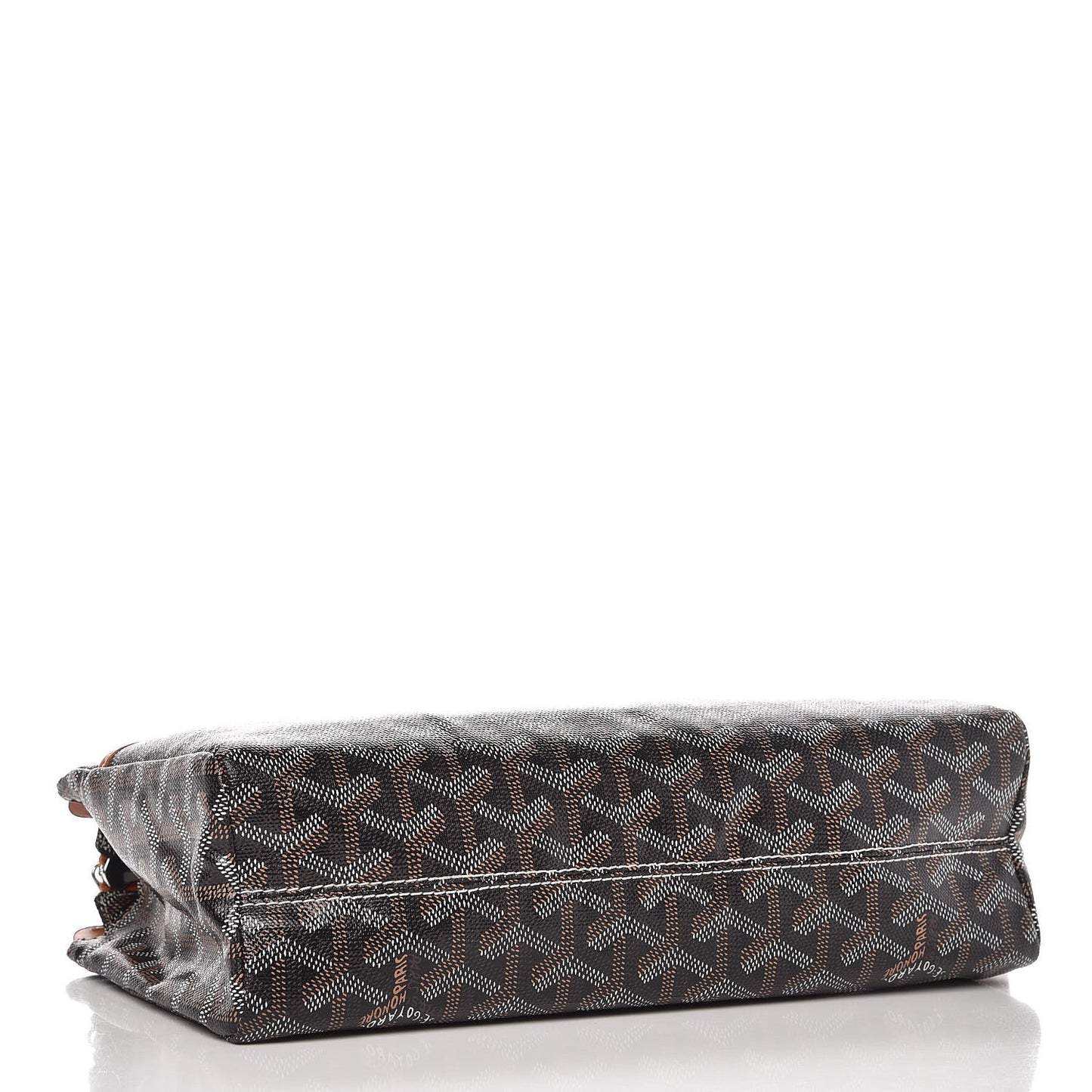 Goyardine Miroir Toiletry Bag GM Black Gold