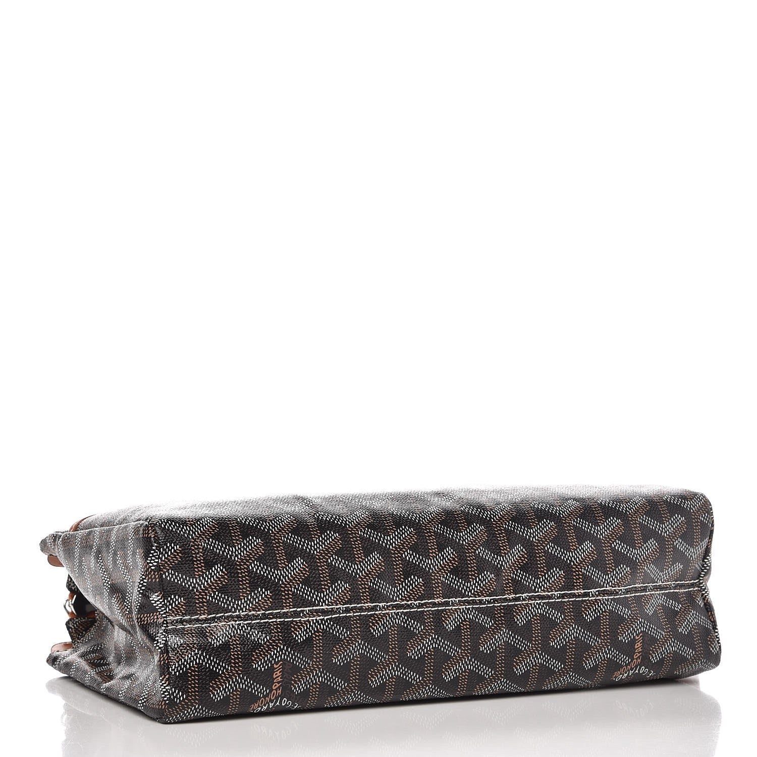 Goyard Goyardine Miroir Toiletry Bag GM Black Gold 4 of 8