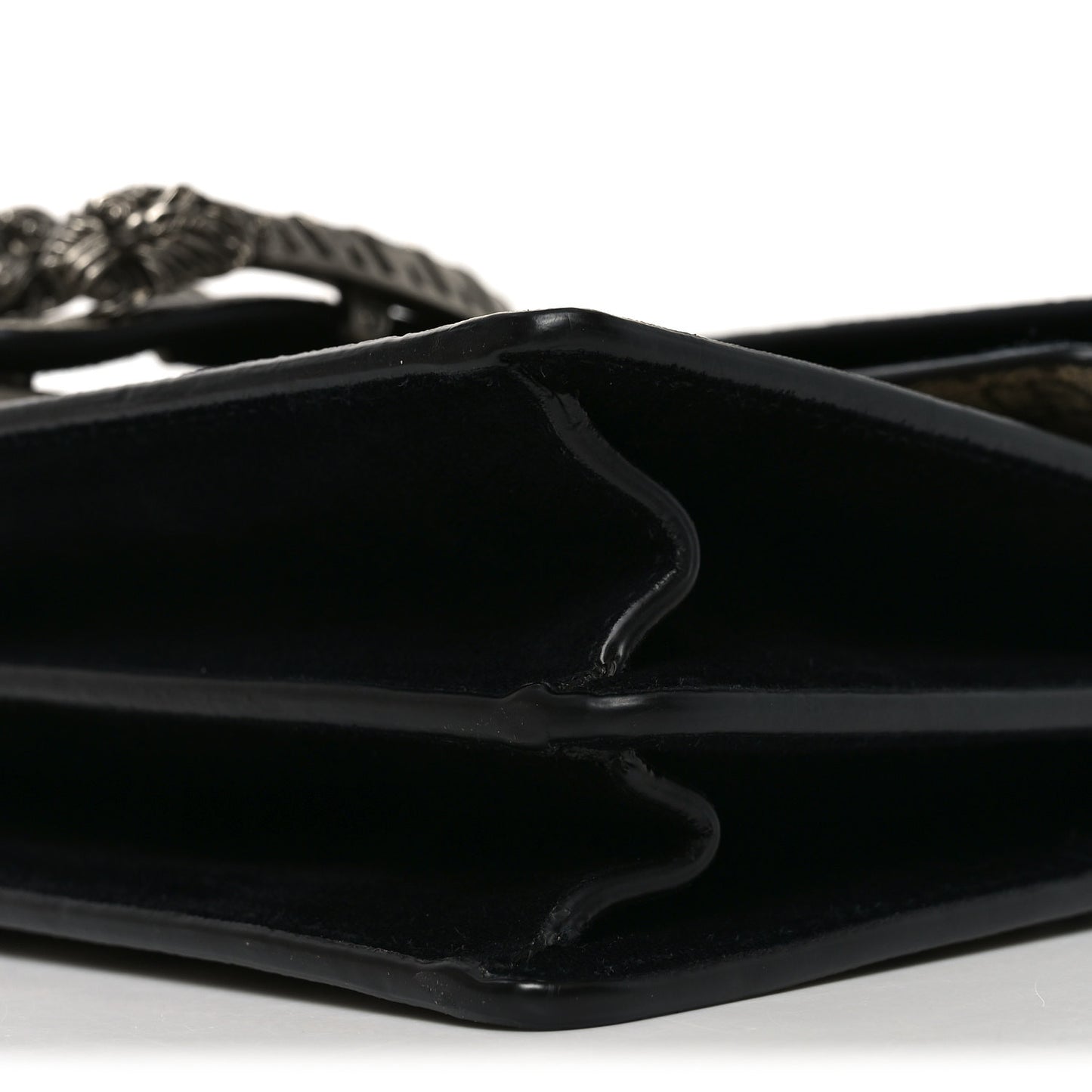 GG Supreme Monogram Small Dionysus Shoulder Bag Black
