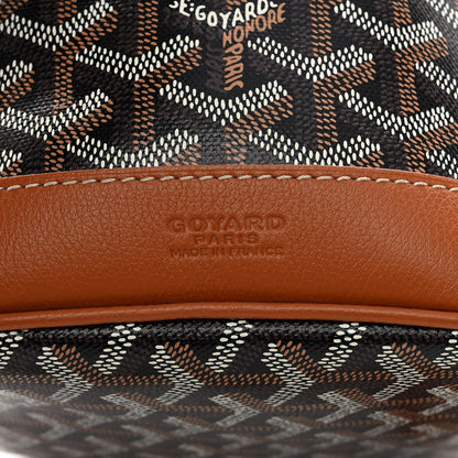 Goyard Goyardine Petit Flot Bucket Bag PM Black Gold 6 of 9