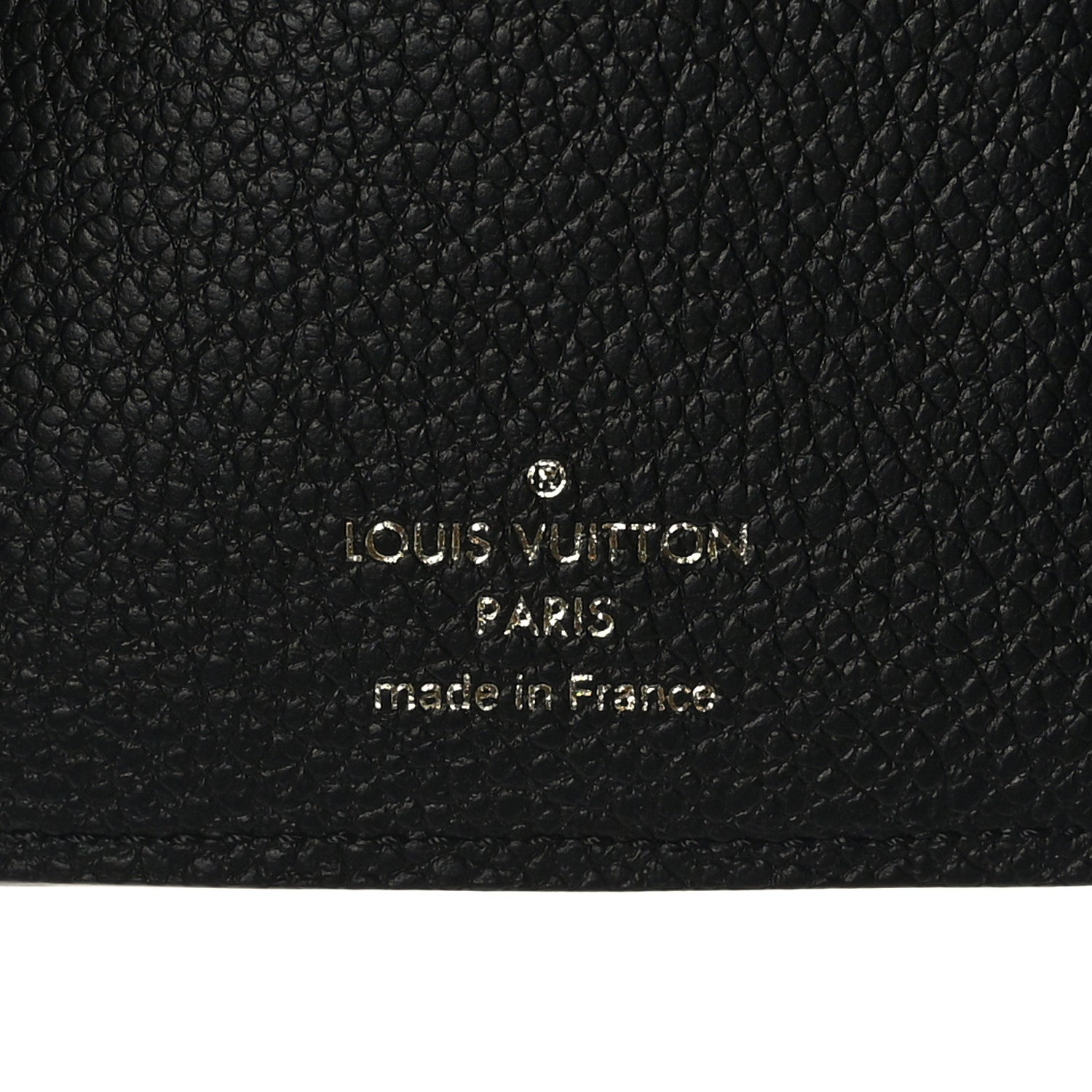 Louis Vuitton Empreinte Monogram Giant Victorine Wallet Black Beige 6 of 6