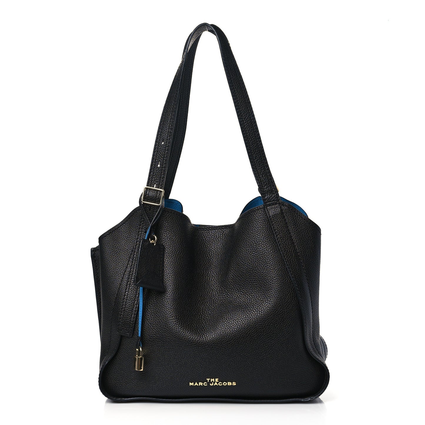 Grained Calfskin The Director Tote Black