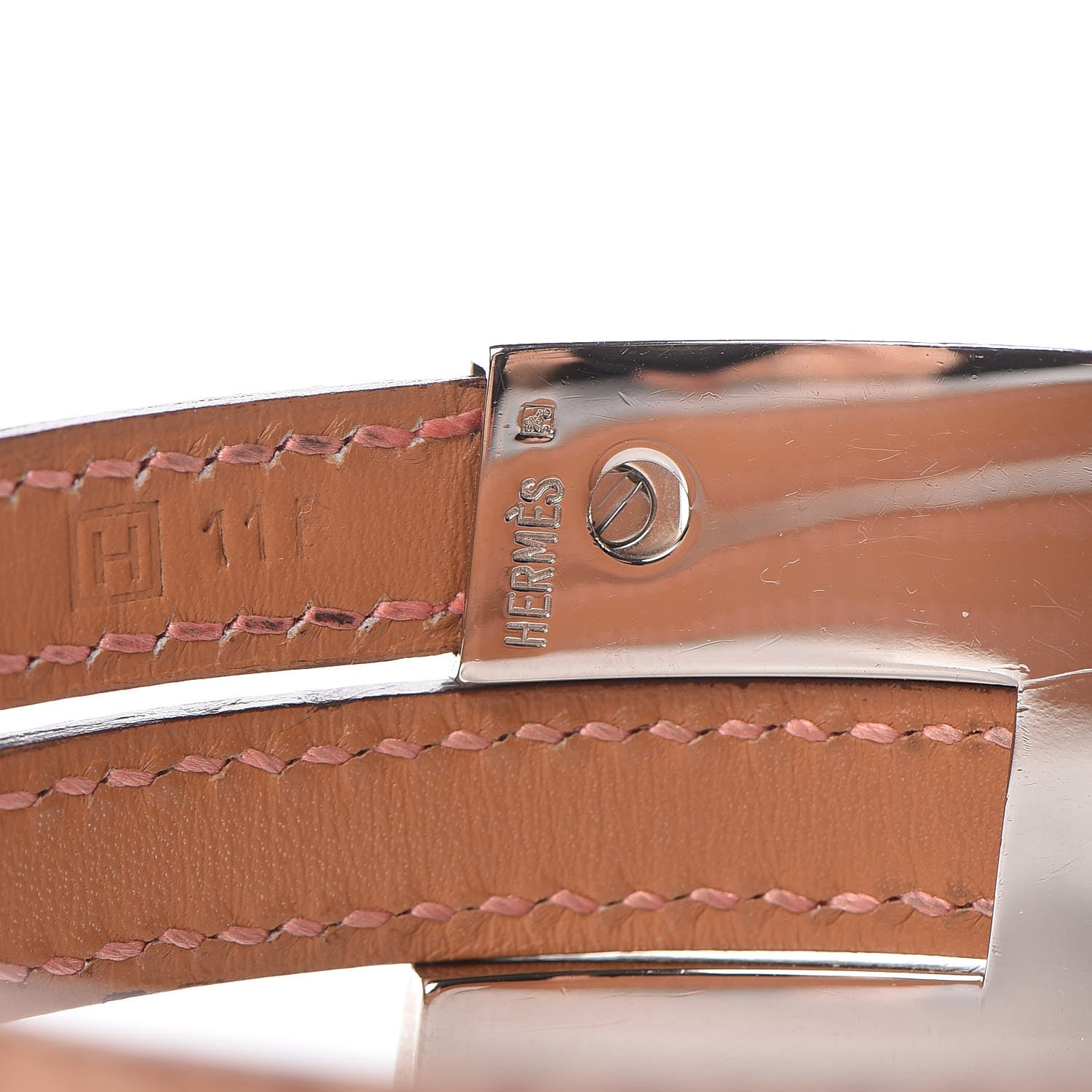 Hermes Lizard Pousse Pousse Bracelet 4 of 5