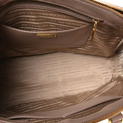 Prada Saffiano Lux Large Galleria Double Zip Tote Cammeo 5 of 9
