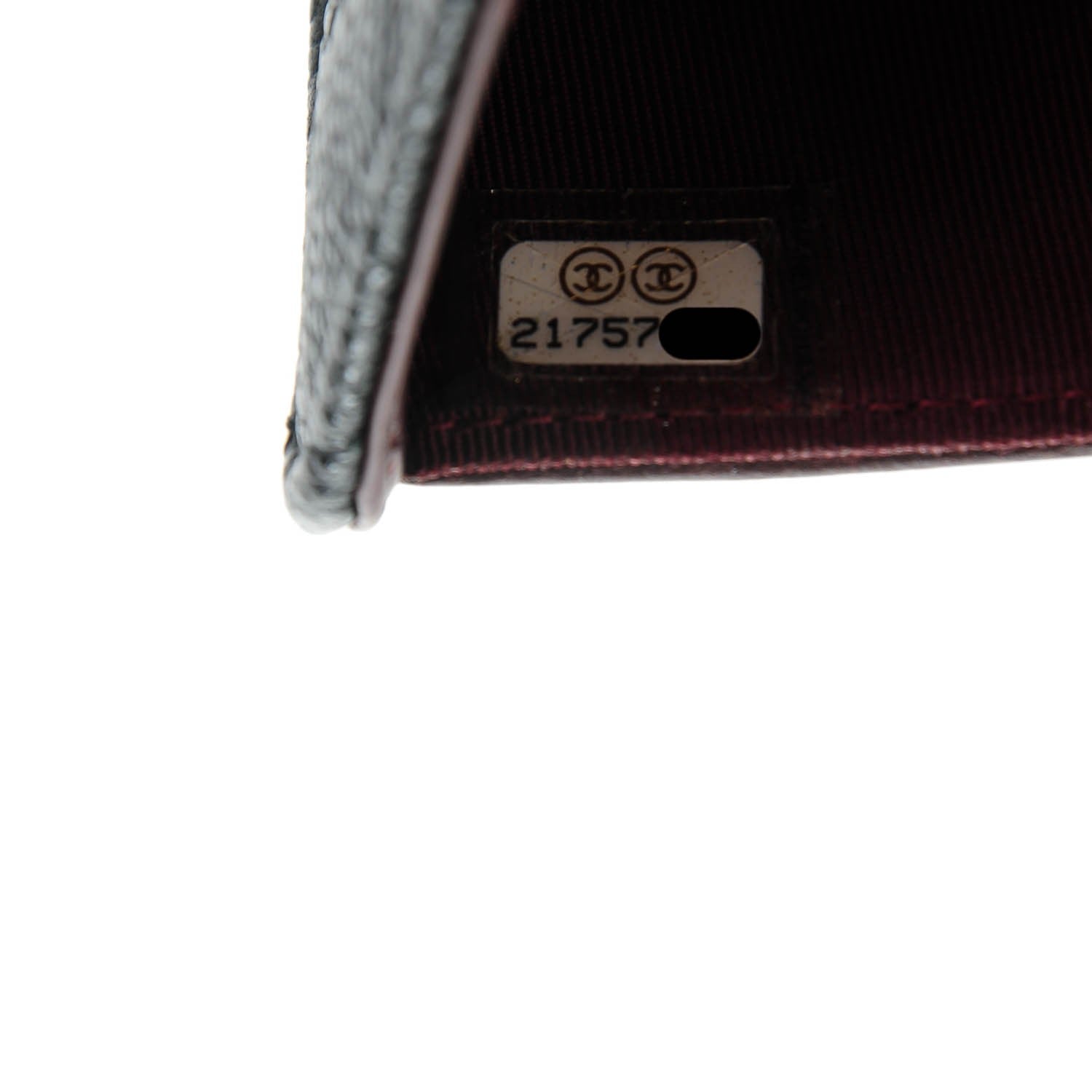 Chanel Caviar Quilted Zipped Pocket Wallet Black 8 of 9