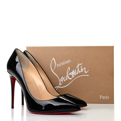 Christian Louboutin Patent Pigalle Follies 100 Pumps 40 Black 8 of 8