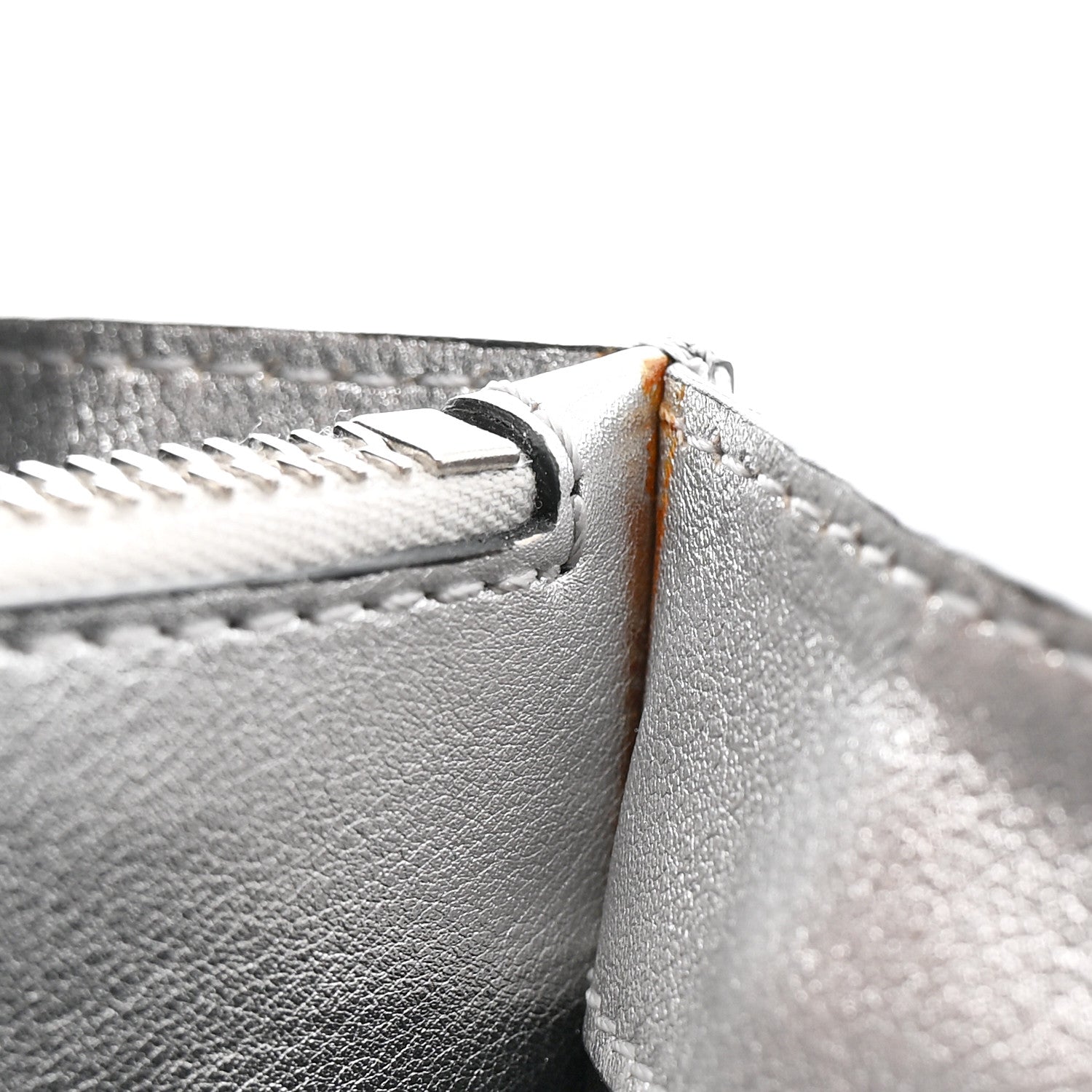 Valentino Garavani Metallic Calfskin Small Rockstud No Limit Shoulder Bag Silver 10 of 12