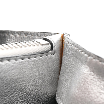 Valentino Garavani Metallic Calfskin Small Rockstud No Limit Shoulder Bag Silver 10 of 12
