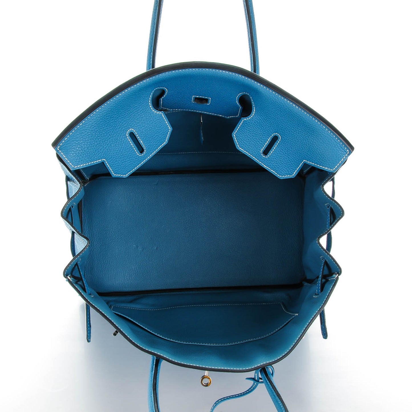 Togo Birkin 35 Blue Jean