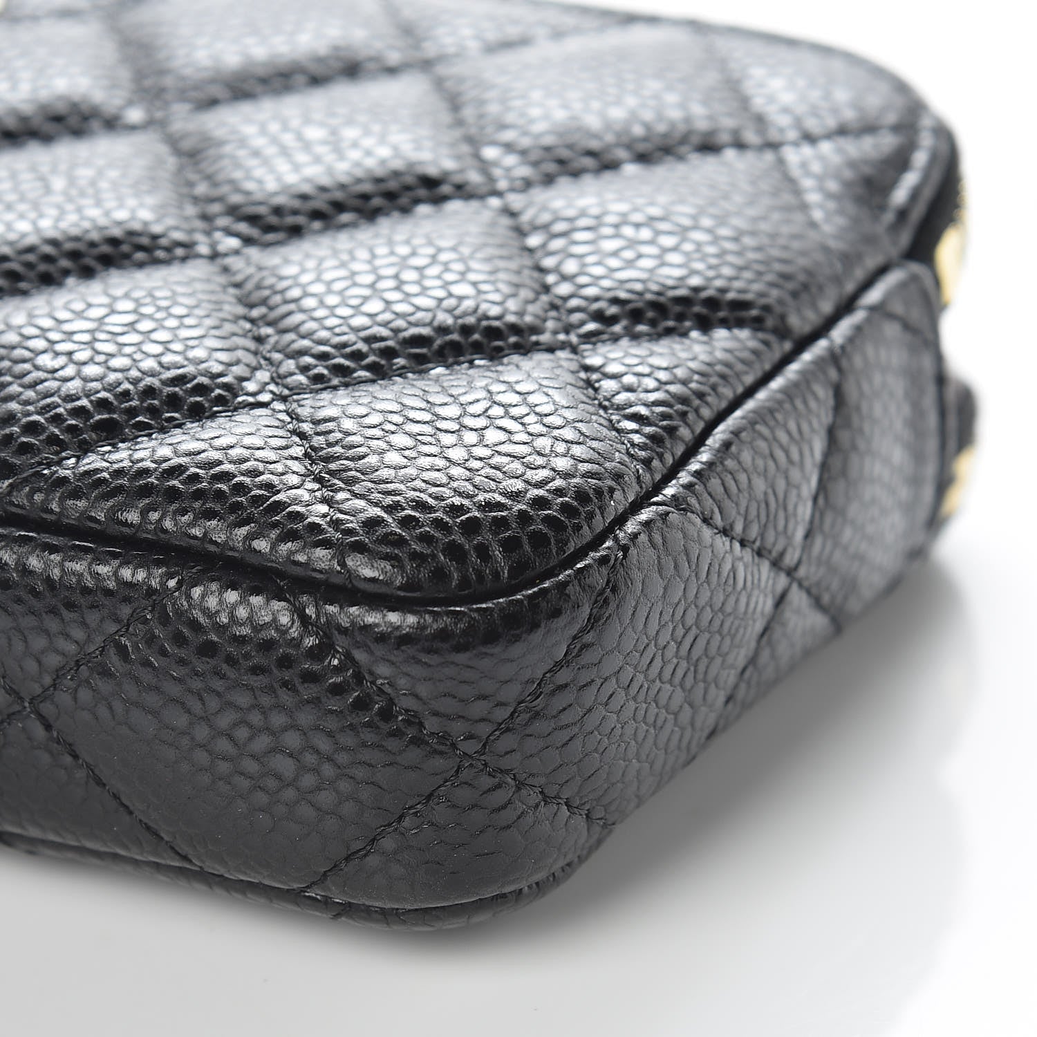 Chanel Caviar Quilted Small Clutch With Chain Black 12 of 13