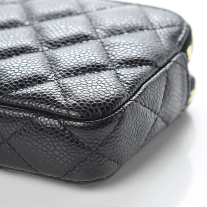 Chanel Caviar Quilted Small Clutch With Chain Black 12 of 13