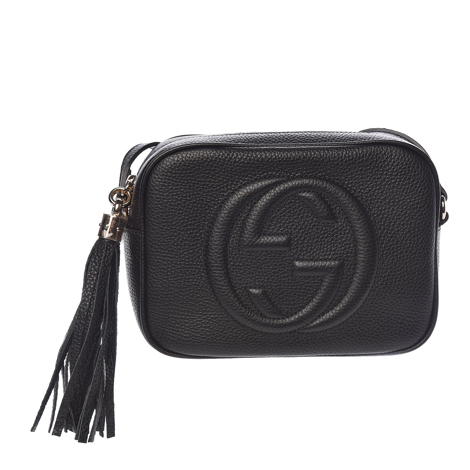 Gucci Pebbled Calfskin Small Soho Disco Bag Black 1 of 10