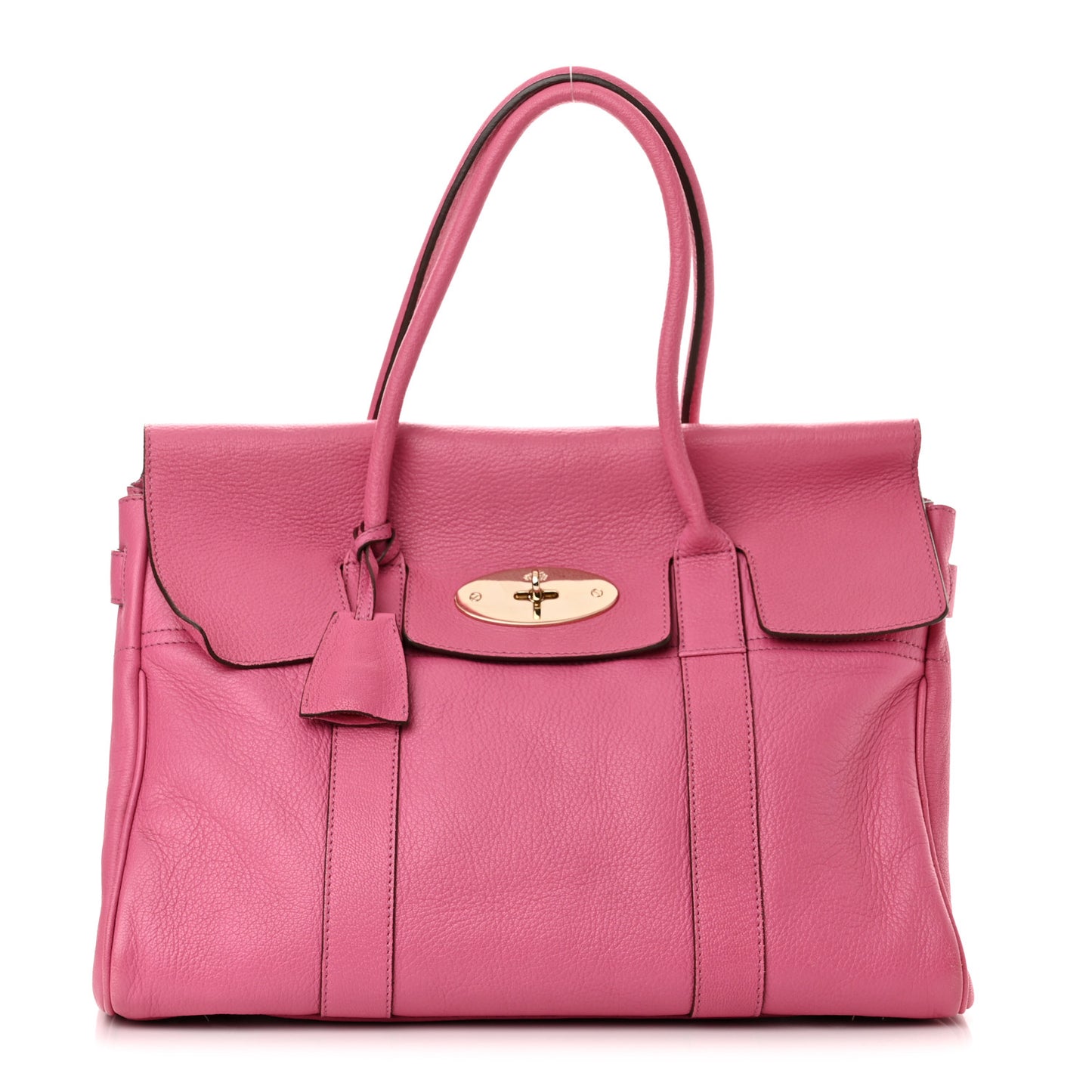 Natural Leather Bayswater Raspberry