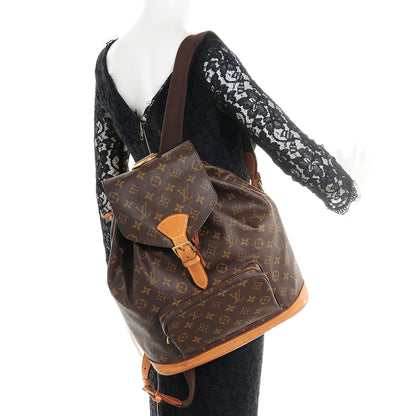 Louis Vuitton Monogram Montsouris GM Backpack 2 of 8