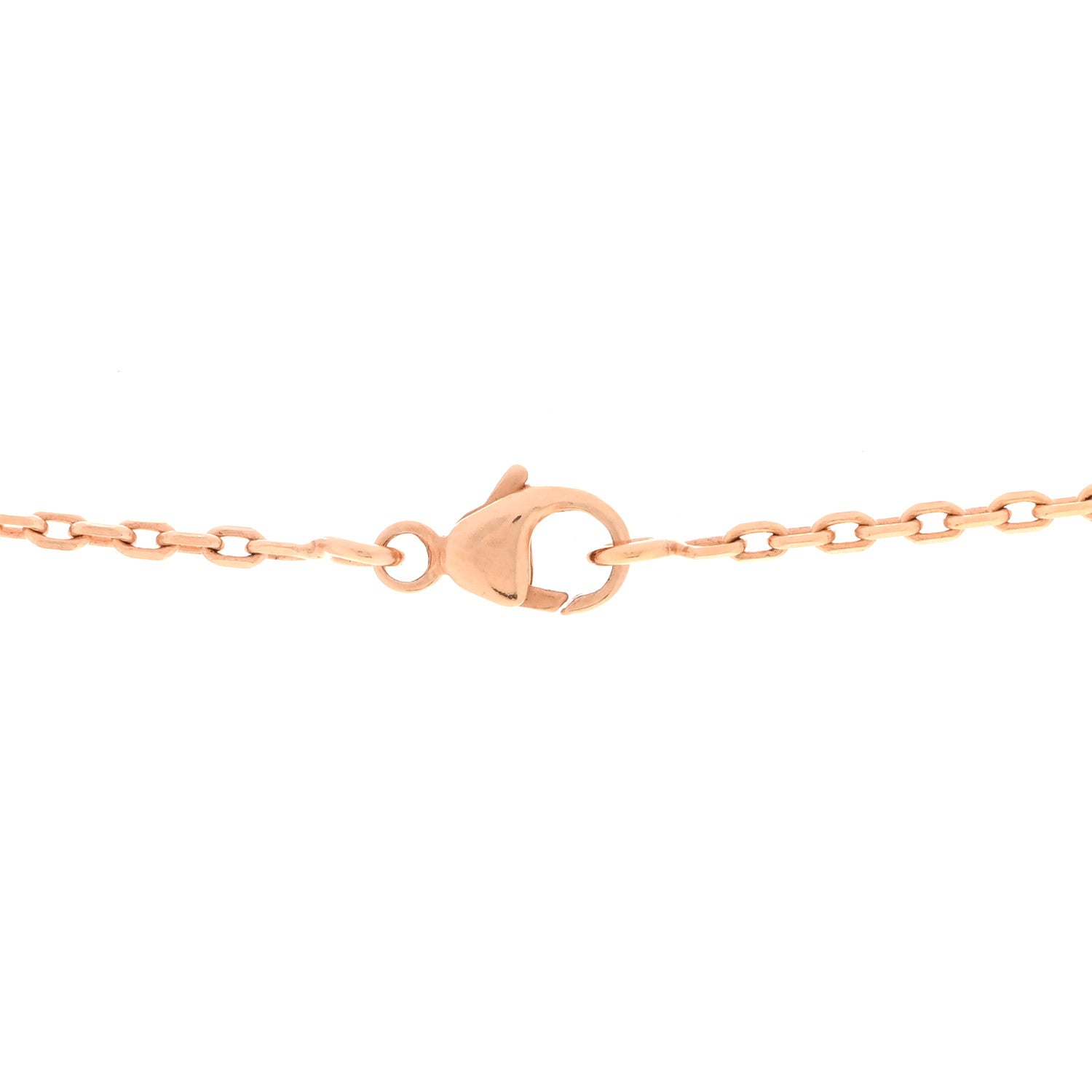 Hermes Lacquered Gold Pop H Pendant Necklace Rose Extreme 5 of 6